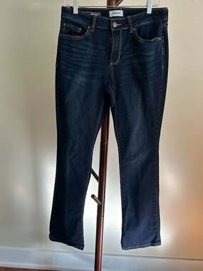 Sonoma Women's Bootcut Jeans Size 10 Dark Wash Stretch Denim